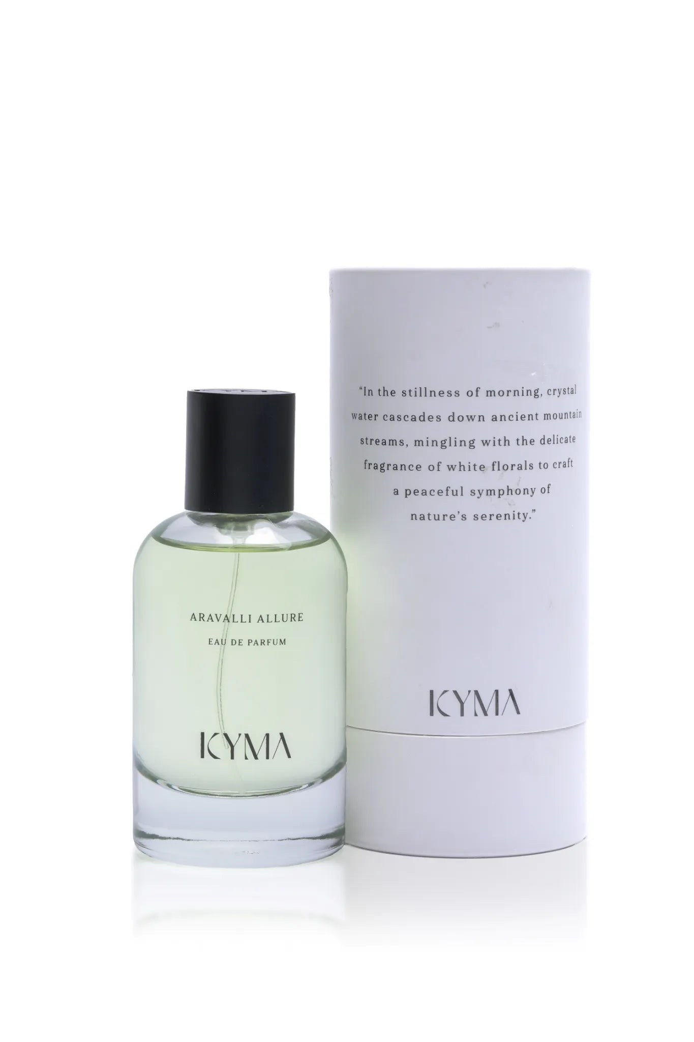 Packaging of Aravalli Allure perfume by Kyma Fragrances